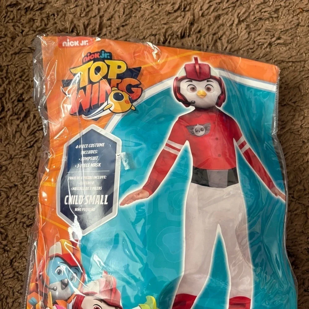 Nickelodeon Top Wing Rod Kids Costume NEW Small Bird Halloween